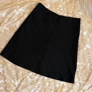 Betabrand A-line Black Skirt